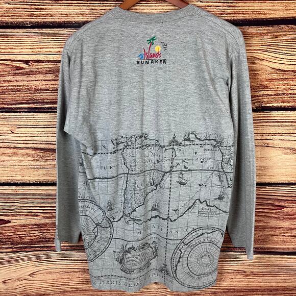 Vintage 1990s Killer Whales All Over Print Long Sleeve Shirt - Picture 2 of 6